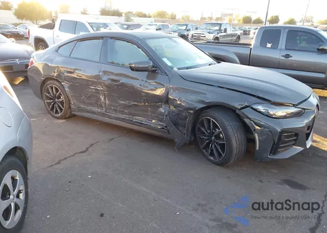 2022 BMW I4 Edrive40 z USA, uszkodzony, nr VIN WBY73AW08NFN18198